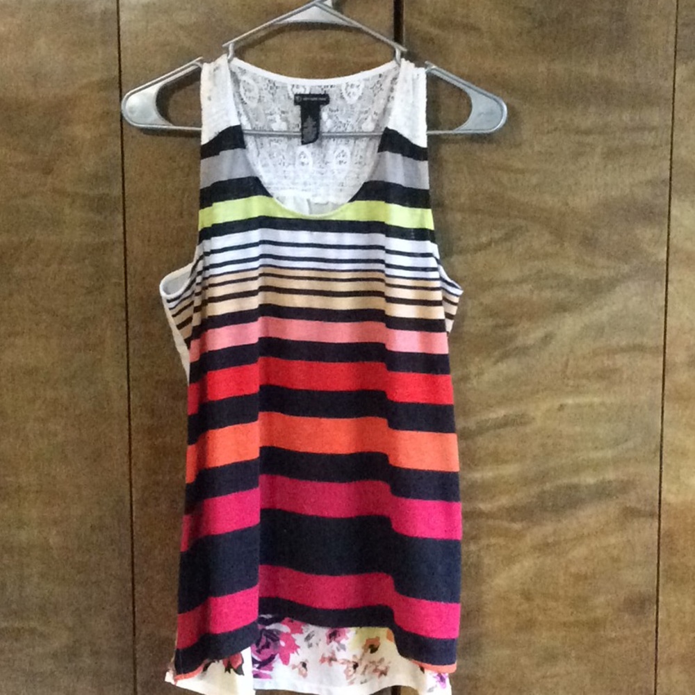 Multi color loose fit tank